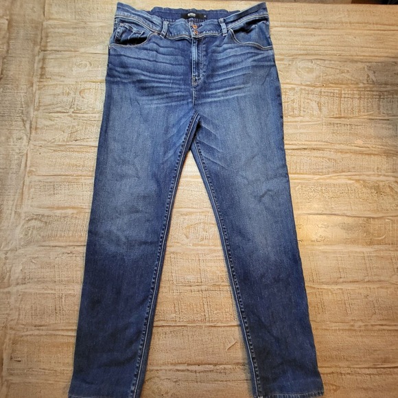 Hudson Jeans Men's Size 34 Collin Skinny Blue Stretch Denim 34x29 - Picture 1 of 13